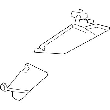 Chrysler 1HW51DX9AC Sunvisor