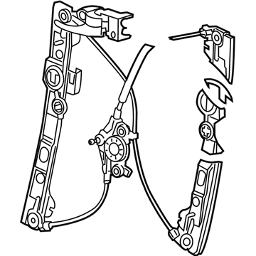 Mopar 68170242AA Handle Inside Release