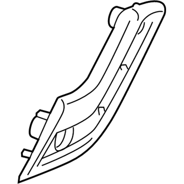 Jeep 1RE66JSLAE BEZEL Grab Handle