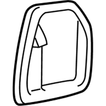 Jeep 1RC70DX9AB BEZEL Release Handle