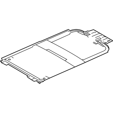 Chrysler 68027748AA FRAME Sunroof Sunroof guides are serviced with the frame