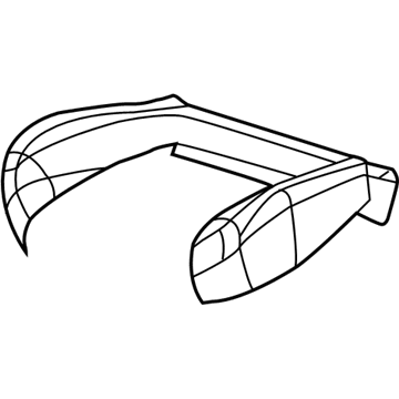 Mopar 5LJ07DW1AA Cover Front Seat Cushion Insert