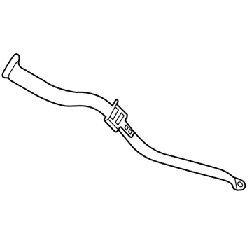 Chrysler 5HP651J3AH SEAT BELT Rear Outer