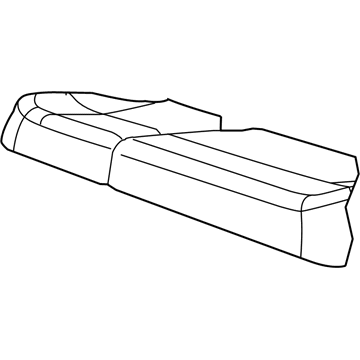 Dodge 1HY461D5AA COVER Seat Cushion