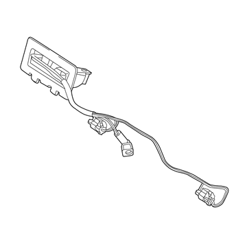 Chrysler 68316759AA WIRING License Lamp