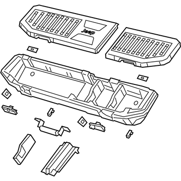 Mopar 6LT89TX7AB Bin Storage