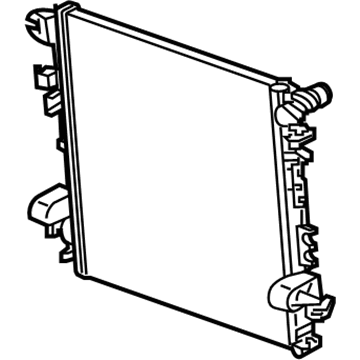 Jeep Radiator - 68314786AB