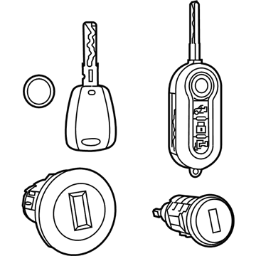 Ram 68432859AA LOCK KIT