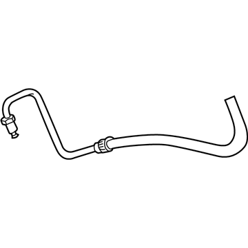 Jeep 52038423AB HOSE Power Steering Return