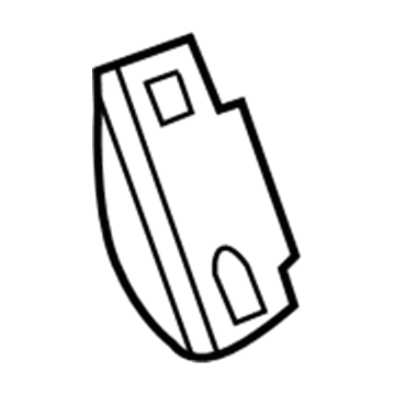 Chrysler 55197482AB SUPPORT Footrest