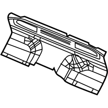 Jeep 68320507AA CROSSMEMBER Intermediate Rear