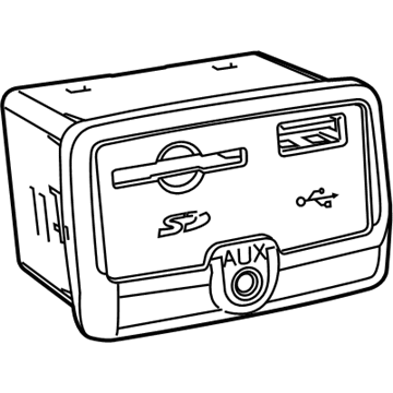 Ram 6DA94LXHAA USB PORT Media Hub