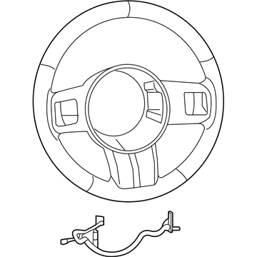 Chrysler Steering Wheel - 5ZC01LA3AA