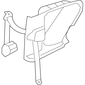 2008 Jeep Compass Seat Belt - 1GE61XDVAA