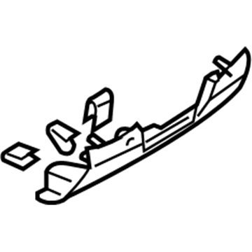 Chrysler MR641698 PANEL Instrument Lower