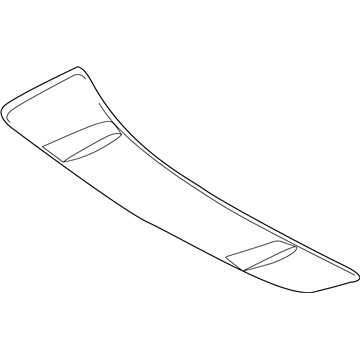 Mopar 5NH39TZZAB Spoiler Rear