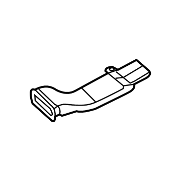 Ram 68277057AB DUCT Floor Right Includes: Seal
