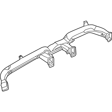 Ram 68277046AB DUCT Instrument Panel Center