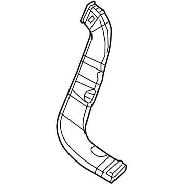 Jeep 68245119AA Lower Air Duct