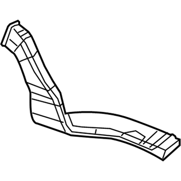Jeep 68245120AA Lower Air Duct