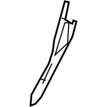Chrysler 1FK181DVAB Shield - Fold Flat
