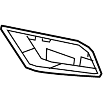 Jeep 6AH10SZ7AB BEZEL Lower Grille