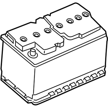 Jeep BA48A650AA BATTERY Storage