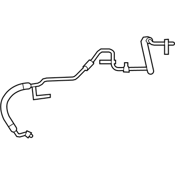 Ram 68142915AA LINE A/C Suction Includes: Gaskets, Seals,Charge Valve, Valve Cap