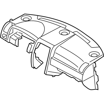 Dodge 1CE94XDVAA PANEL Instrument Panel