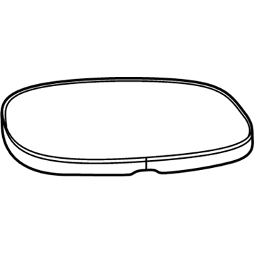 Dodge 1EK23BD1AC TRAY TABLE 3rd Row Tray Table