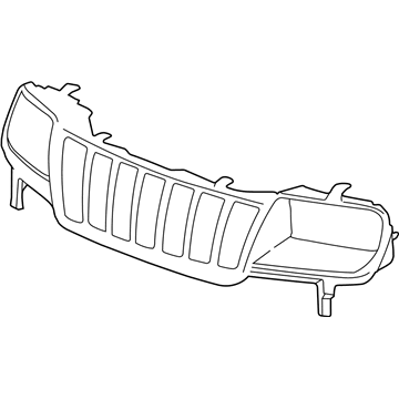 Jeep 55155498AB SUPPORT Headlamp Panel