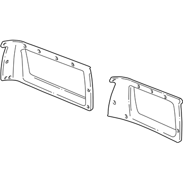 Dodge 5GD39RC3AA PANEL Side Trim
