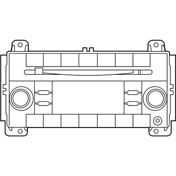 Dodge 68428490AD RADIO MULTI Media With 7 Inch Screen