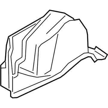Mopar 55315123AJ Carpet Trunk Inner Quarter Panel