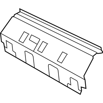 Mopar 1LV22DX9AB Panel Rear Shelf Front