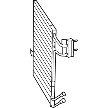 Jeep 68143891AA CONDENSER Air Conditioning