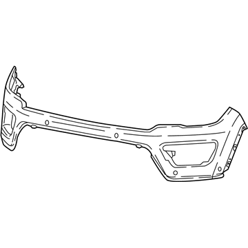 Jeep 68351174AA FASCIA Front Primed