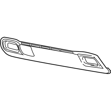 Jeep 5UP94RXFAC GRILLE Lower