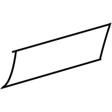 Chrysler 1AK33TZZAA PANEL Rear Fascia Valance