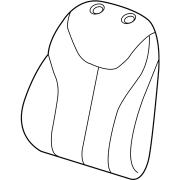 Mopar 68229743AA Foam Seat Back Front Left