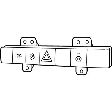 Jeep 68018742AD SWITCH 5 Gang