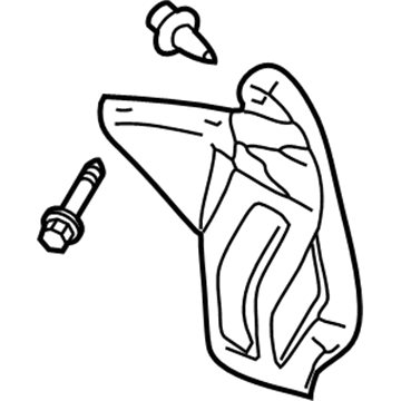 Chrysler MR566297 SHIELD Splash