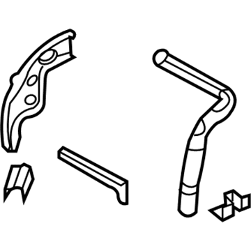 Mopar 68079654AD Reinforcement Fender