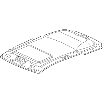 Dodge 5RZ62HDAAA HEADLINER