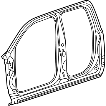 Ram 68293782AB PANEL Body Side Aperture Outer