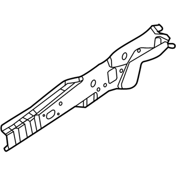 Mopar 68081838AE Rail Frame Side Inner