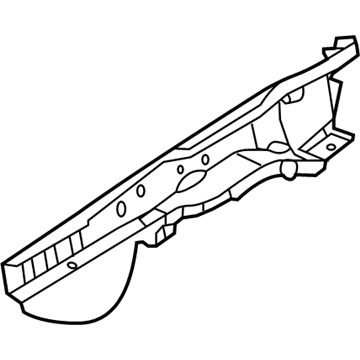 Mopar 68081908AF Rail Frame Side