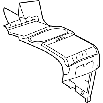 Dodge 1PC89BD1AH CONSOLE Floor Front Includes Items 11-18
