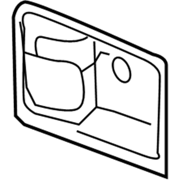 Ram 1WD58LA8AC BEZEL Release Handle
