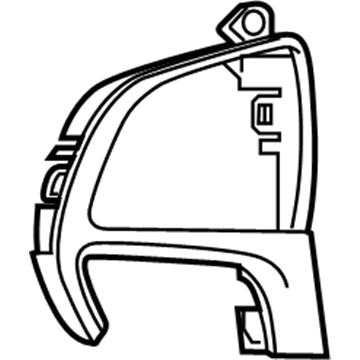 Dodge 5SQ19JSLAA BEZEL Steering Wheel